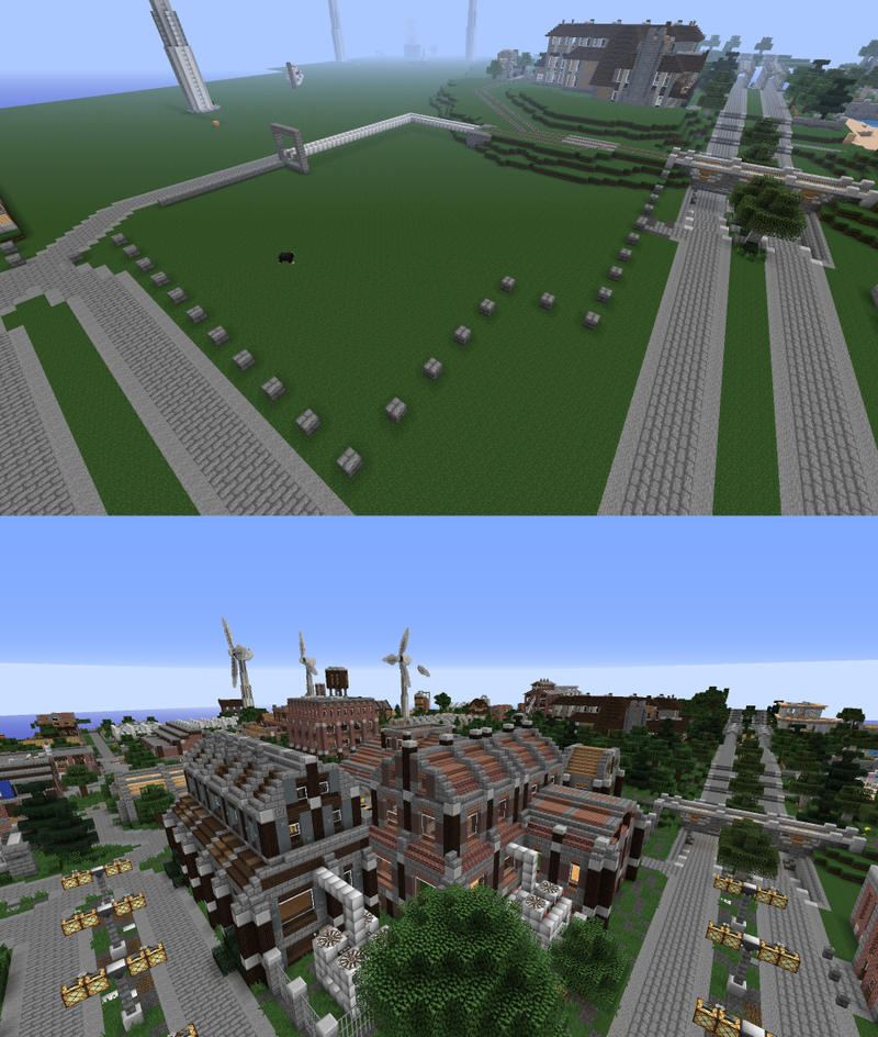 Illustration for article titled Years of Work in Minecraft, As Told in GIFs